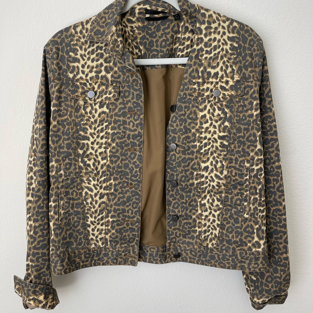 Atm (Small) Leopard Print Jacket - Worn Once! - image 1